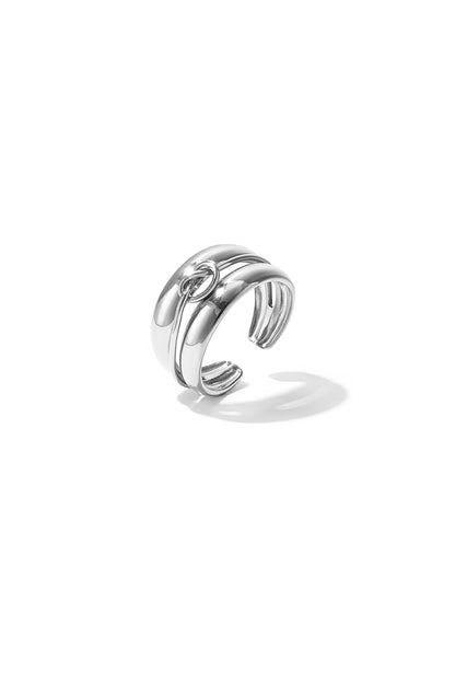 Bague torsadé 