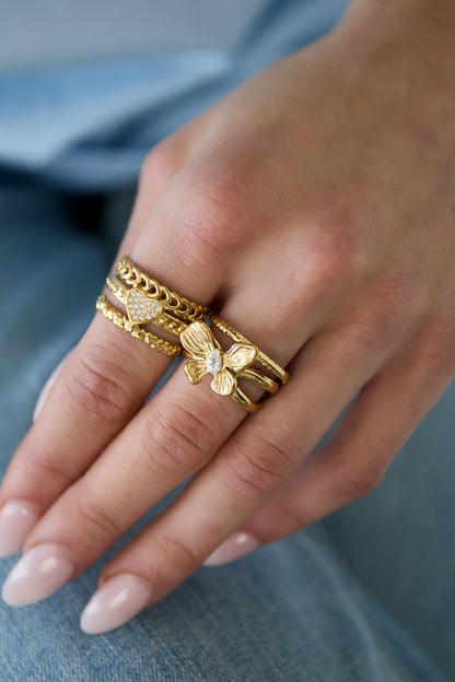 Bague gardenia