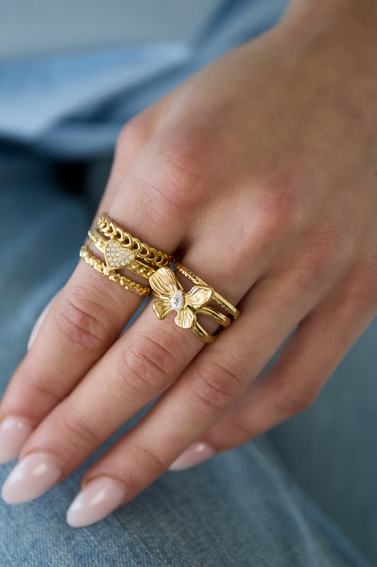 Bague gardenia