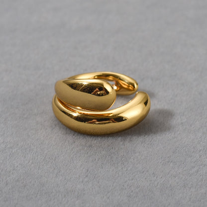 Ear Cuff Signature Doré – Courbes Élégantes