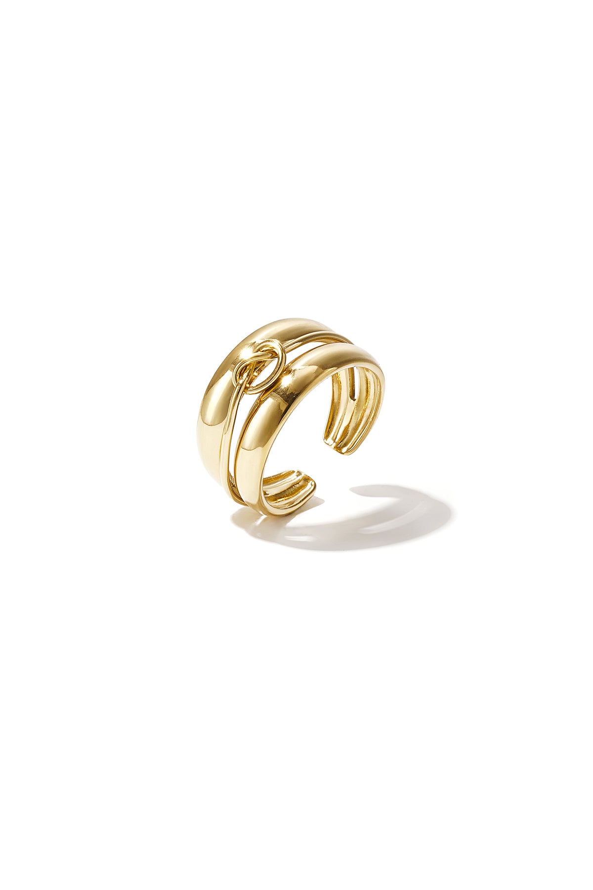 Bague torsadé 