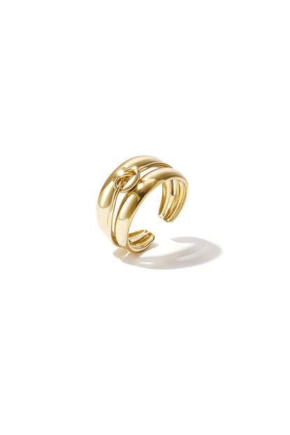 Bague torsadé 